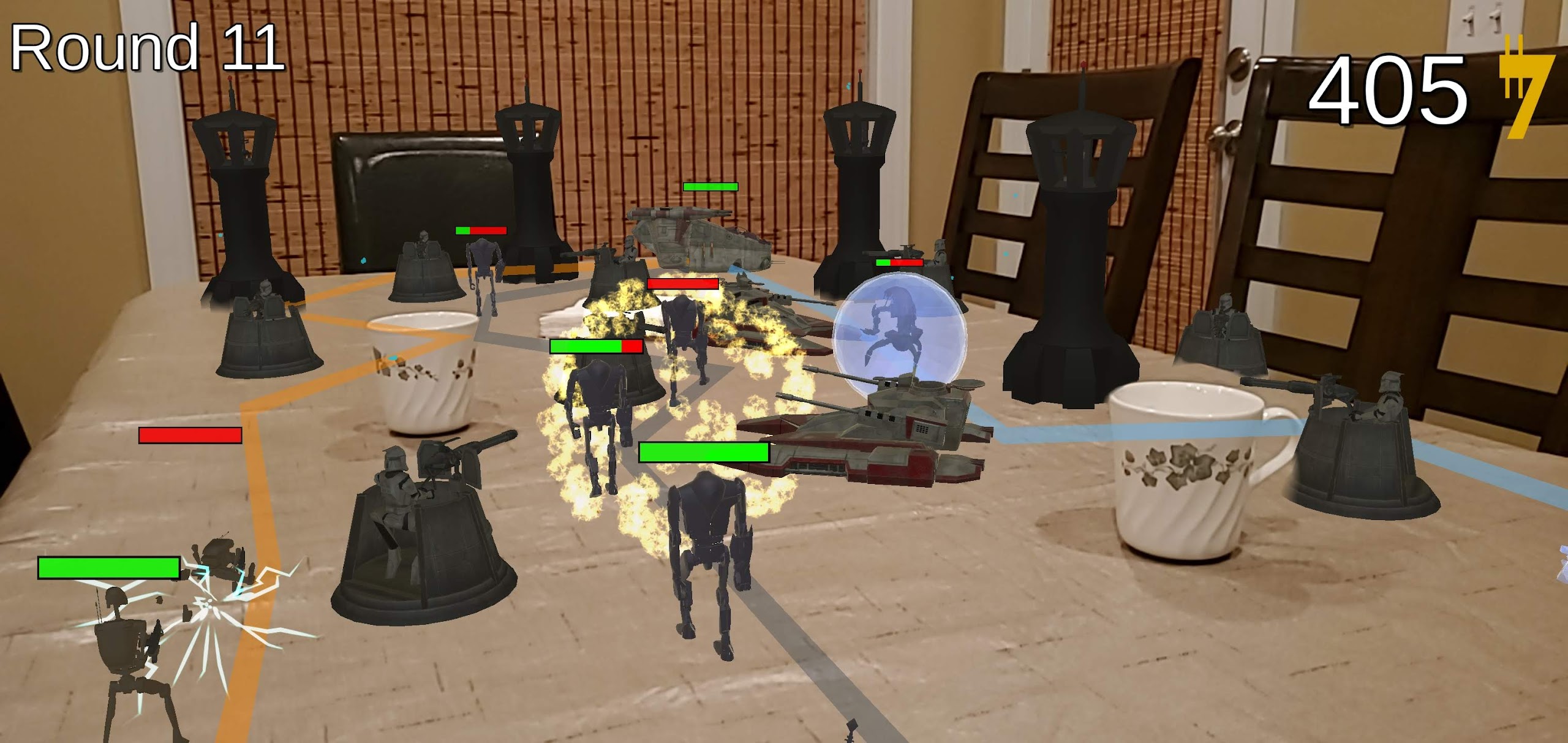 CLONE WARS Tabletop Tower Defense